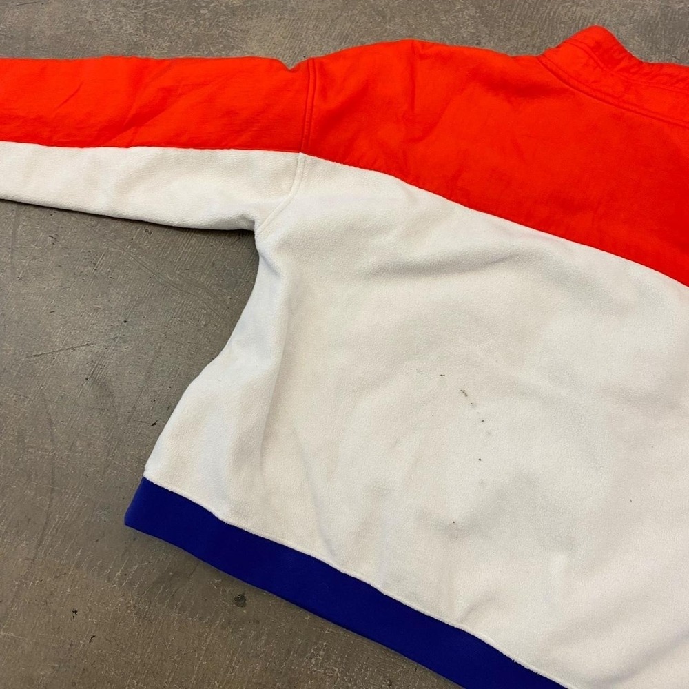 Vintage Nike Colorblock Quarter Zip Fleece Jacket Womens Size Medium - Picture 6 of 6
